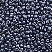 Seed beads ± 2mm Black hematite